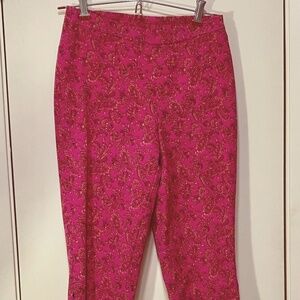 NEW cropped Isaac Mizrahi Live pants/capri/shorts 25" long,  Small 4